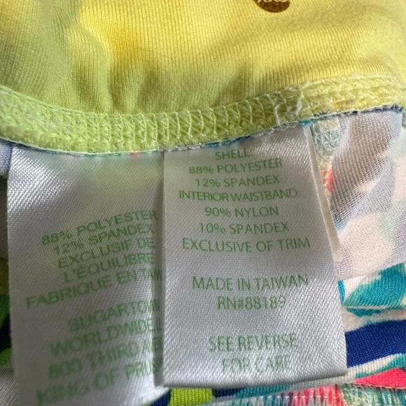Lilly Pulitzer Weekender Cropped Legging Multi Dive In Size XXS‎ - Picture 6 of 6